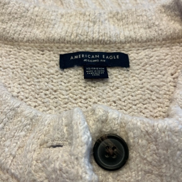 American Eagle cream sweater women’s size XS - Picture 5 of 6